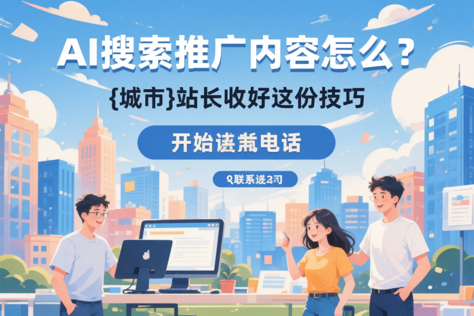 AI搜索推广内容怎么写？北屯站长收好这份技巧