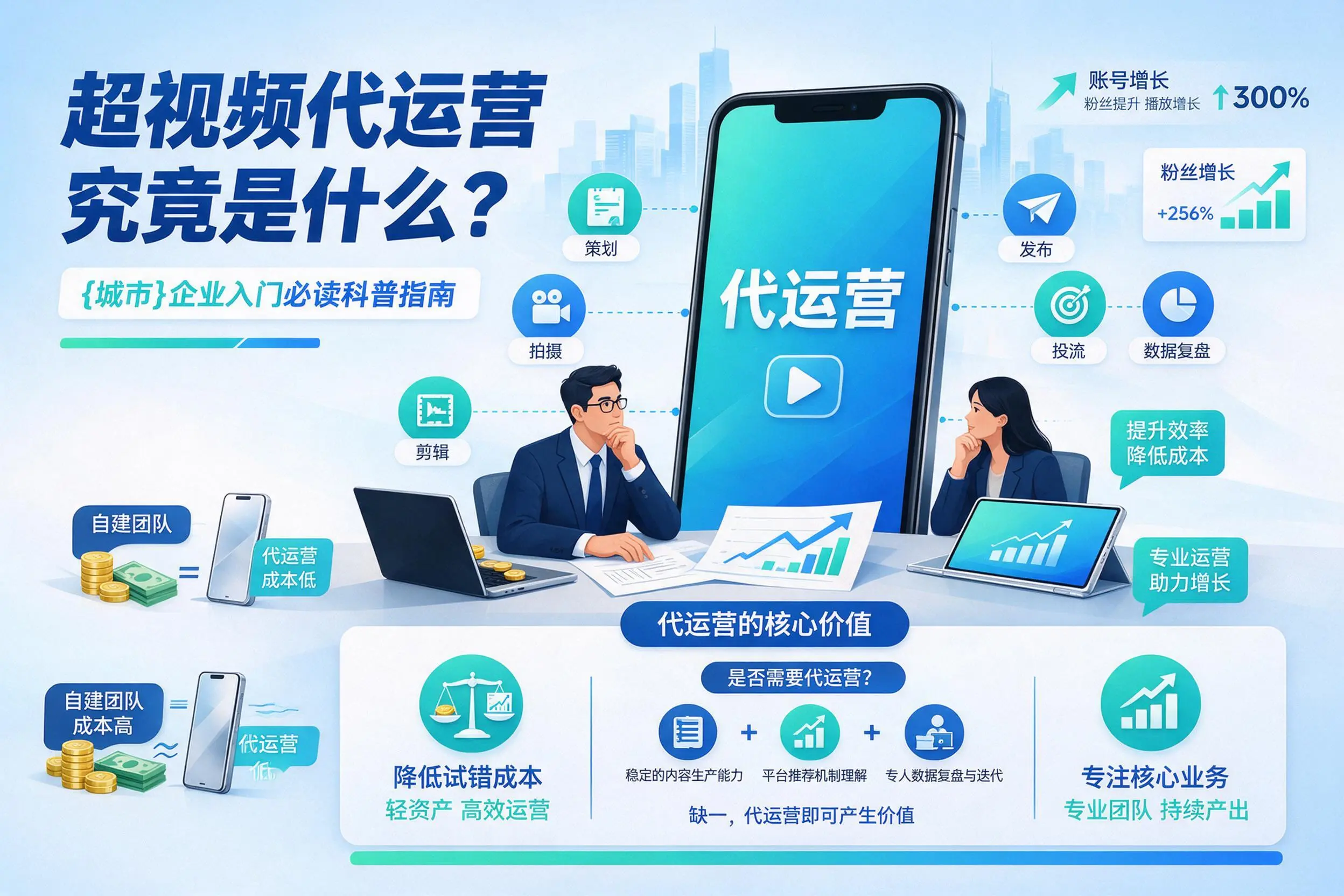短视频代运营究竟是什么？北屯企业入门必读科普指南