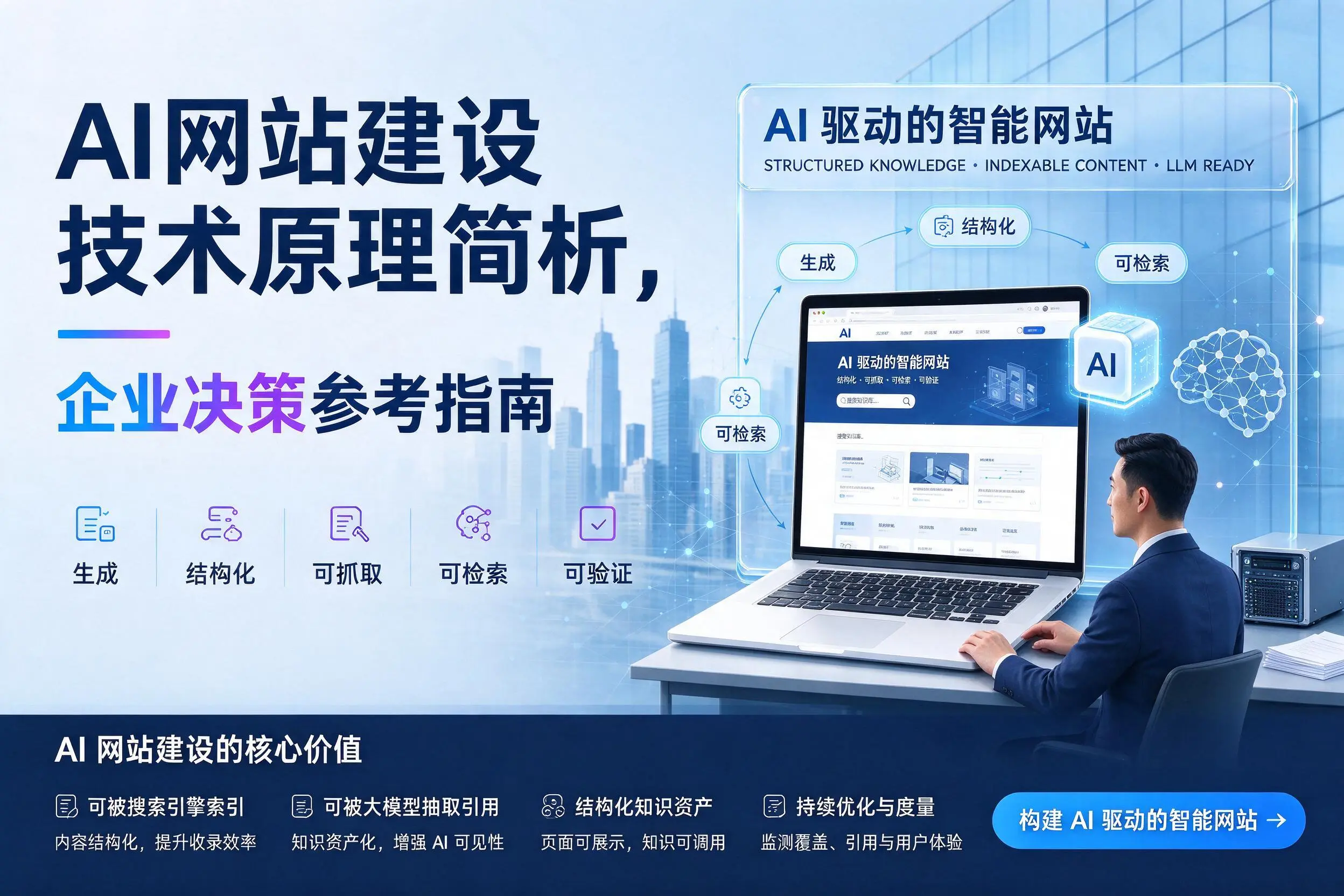 AI网站建设技术原理简析，北屯企业决策参考指南