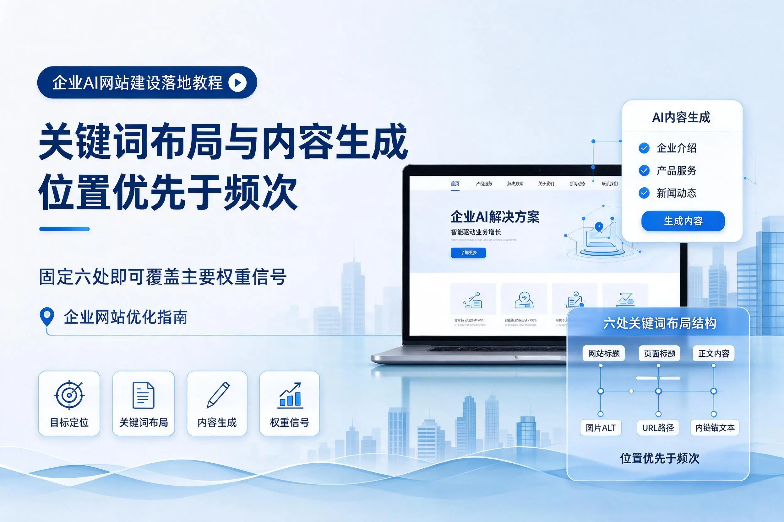 北屯企业AI网站建设落地教程:关键词布局与内容生成